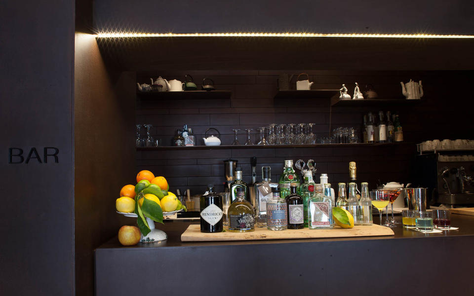 The Locanda's cocktail bar